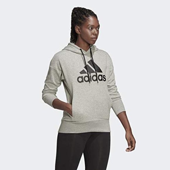 🆕adidas Originals Women's W Bos Long Hd, Small - Medium Grey Heather, Authentic - Picture 2 of 13